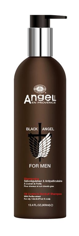 Black Angel for Men Oil Control and Dandruff Shampoo Шампунь от перхоти, регулирующий выделение кожного секрета, 400 мл