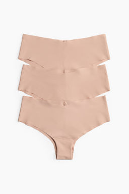 Pack de 3 bragas hipster efecto invisible
