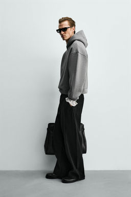 COMPACT BOXY FIT HOODIE - Zara фото 13