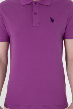 Erkek Slim Fit Polo Yaka Menek_e Basic Ti__rt - U.s. polo assn фото 6