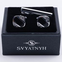 Запонки и зажим 
 1.03-007-008