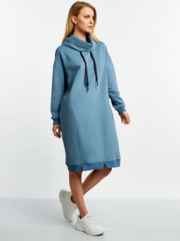 Платье М-4/18: Футер 3-х ниточный Индиго - Relay фото 6