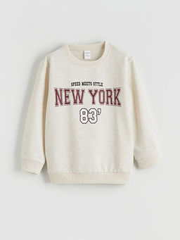 New York Bask?l? Erkek ?ocuk Sweatshirt