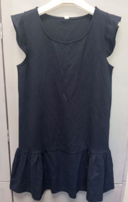 Сарафан для девочки темно-синий