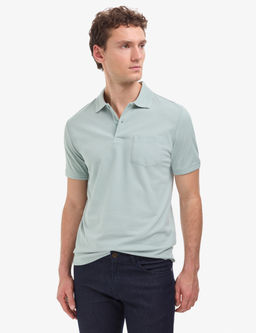Koyu Mint Regular Fit %100 Pamuk Cepli K_vr_lmaz D__meli Polo Yaka Basic Ti__rt
