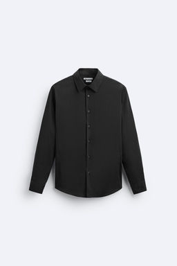 STRETCHY POPLIN SHIRT - Zara фото 6
