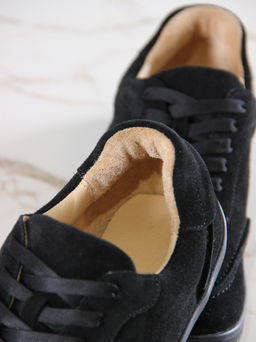 Босоногие кеды 187.natabl.Черный замша