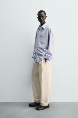 PANTAL?N BALLOON FIT PLIEGUES / Crudo - Zara фото 4