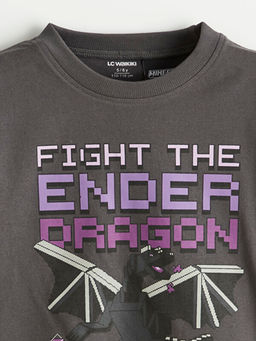 Erkek ?ocuk Minecraft Bask?l? Ti??rt 2li