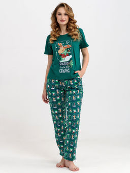 Пижама женская 100% хлопок Все будет! - Оптима фото 3