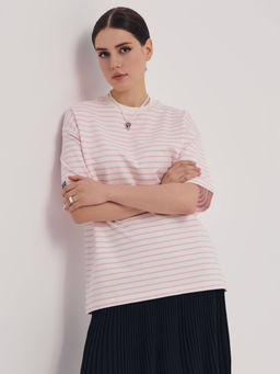 ESLI Джемпер CTW3180030 (MM) white-pink