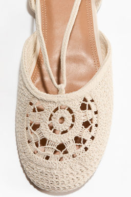 Bailarinas efecto crochet - H&m фото 2