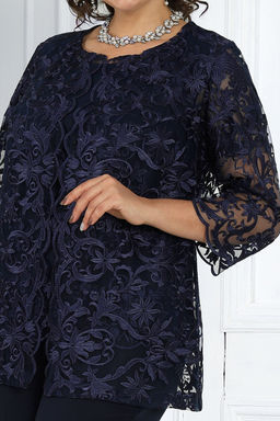 Платье Ninele 7431-Р темно-синий - Mira fashion фото 2091