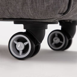 Сумка дорожная 2 в 1 на колёсах 20, отдел на молнии, 4 наружных кармана, цвет серый - Simaland фото 5