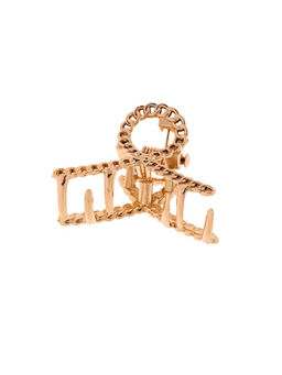 Цена за 6 шт. Крабик для волос «Эмма», петля, 3 см, золото