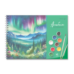 Светоч А207 Альбом для рисования, с пластик. обложкой 180 мкм., цветной титул лист 100 г/м2 A4 29 х 20.5 см 40 л. на гребне 5 шт. 01541 Школьный уголок  фото 17