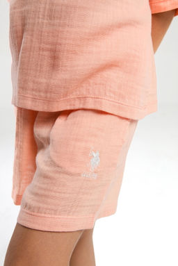 K_z _ocuk Somon Pijama Tak_m_ Sepette S_rpriz _ndirim - U.s. polo assn фото 5