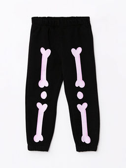 Bisiklet Yaka Uzun Kollu Minnie ve Mickey Bask?l? K?z Bebek Sweatshirt ve Pantolon 2li Tak?m - Waikiki фото 3