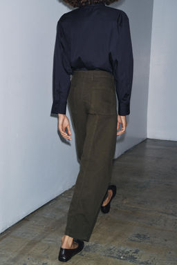 ZW COLLECTION CARGO TROUSERS - Zara фото 4