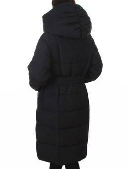 A625 BLACK Пальто зимнее женское (200 гр. био-пух)