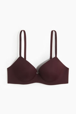 Sujetador push-up de microfibra