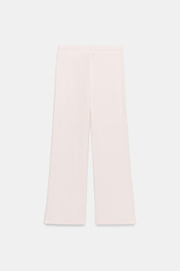 PANTAL?N RECTO RIB / Rosa pastel - Zara фото 8
