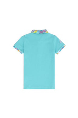 Мятная базовая футболка-поло для девочек - U.s. polo assn фото 5