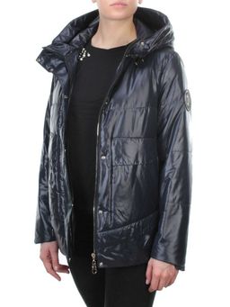 BM-909 DK. BLUE Куртка демисезонная женская COSEEMI (100 гр. синтепон) - Фабричный китай фото 7