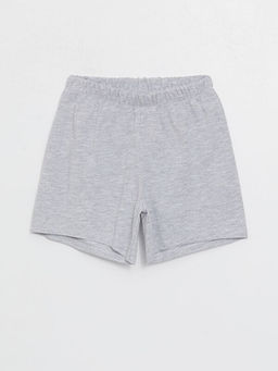 Beli Lastikli K?z ?ocuk Pijama ?ort