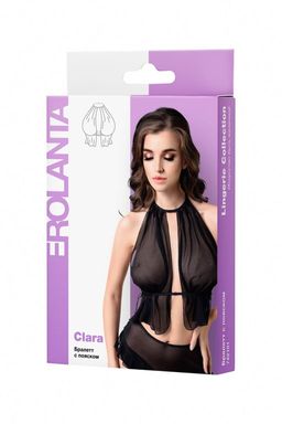 Бралетт с пояском Erolanta Clara, черный (48-52)  фото 9