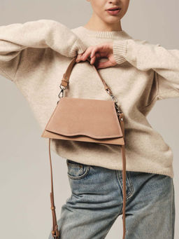 Сумка Lips DBR 30742 бежевая нуга  фото 2