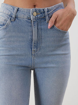 Crop Flare Kad?n Jean Pantolon