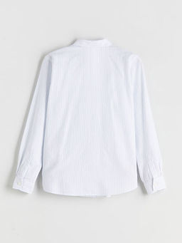 Uzun Kollu ?izgili Erkek ?ocuk G?mlek