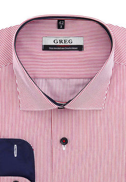 Сорочка мужская длинный рукав GREG 161/139/1003/Z/1p