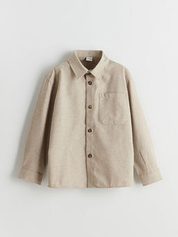 Uzun Kollu Erkek ?ocuk G?mlek