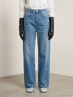 Wideleg Kad?n Jean Pantolon