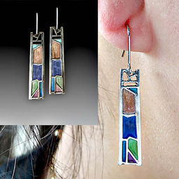 Серьги на крючках арт. 13 4002 (id 273626)