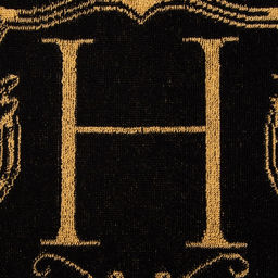 Полотенце махровое Этель «Николай», 50×90 см, 100% хлопок, 420 г/м², чёрное