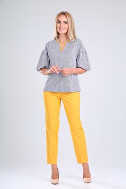 Костюм Gamma & Gracia 474 медовый белый синяя полоса  фото 2