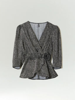 ЕМКА NEW / Блузка с коротким рукавом из 100% вискозы - Emka фото 6