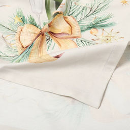 Скатерть новогодняя «Этель» Spruce mood, 150×180 см +/-3 см с ВГМО, 100% хлопок, саржа 190 г/м²