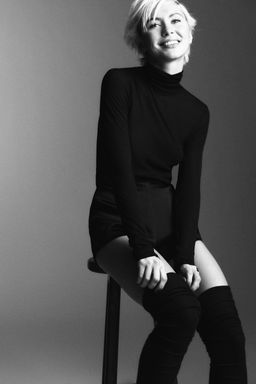 HIGH NECK T-SHIRT - Zara фото 9