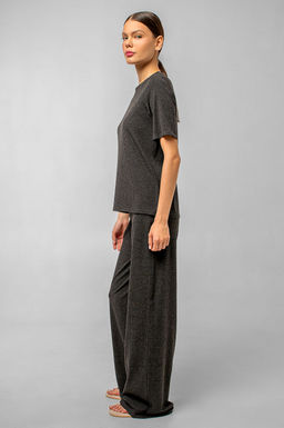 Арт 10401/3 Пижама с брюками 44-52 (5 шт) Цвет:верх-серый, низ-серый