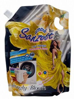 Sanzoft Liquid Detergent Strongly Bloom, 2L - Гель для стирки Весеннее цветение