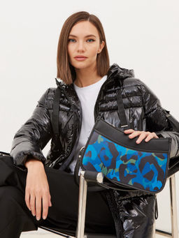 Сумка ELEGANZZA ZQ74-7871B blue/black