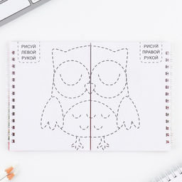 Подарочный набор, двойной блокнот с заданиями и ручка «Волшебные единороги. 8 марта»