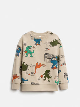 ACOOLA / Джемпер детский для мальчиков Dubbo бежевый фото 3