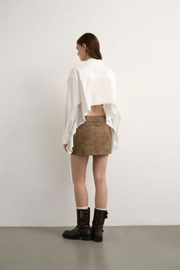 Рубашка с декоративной спинкой - Mollis фото 5