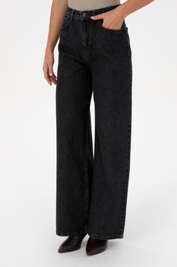 Kad_n Antrasit Loose Fit Jean Pantolon - U.s. polo assn фото 2