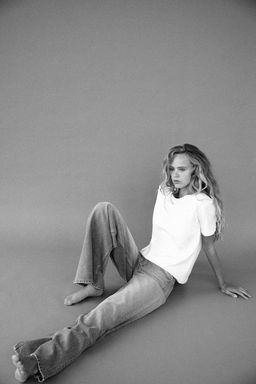 BASIC COTTON T-SHIRT - Zara фото 15